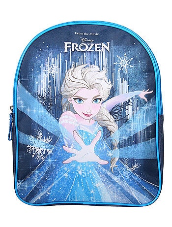 La Reine des Neiges - Sac goûter 31cm bleu marine, 1 compartiment - Bagtrotter