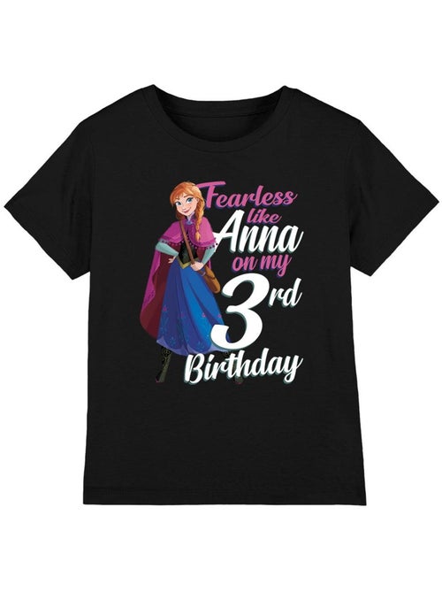 La Reine des Neiges - T-shirt ANNA (Occasion: 3ème anniversaire) - Kiabi