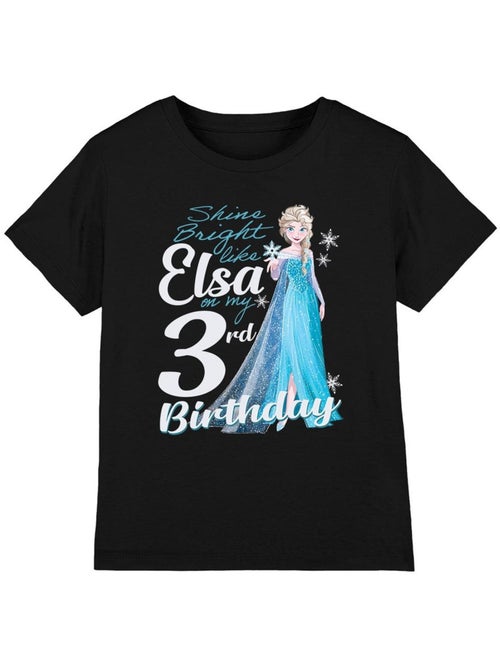 La Reine des Neiges - T-shirt ELSA (Occasion: 3ème anniversaire) - Kiabi
