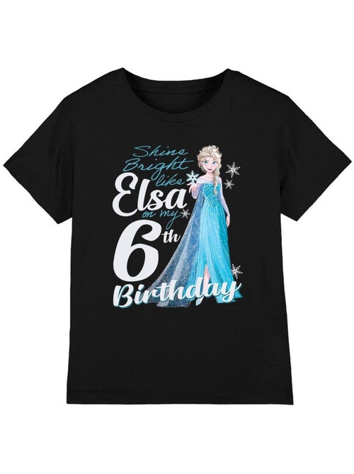 La Reine des Neiges - T-shirt ELSA (Occasion: 6ème anniversaire) - Kiabi