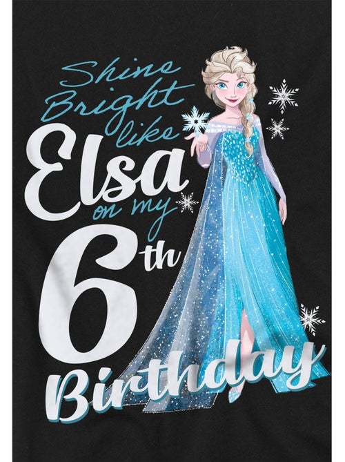 La Reine des Neiges - T-shirt ELSA (Occasion: 6ème anniversaire) - Kiabi