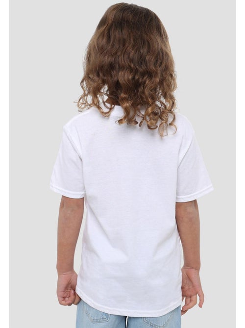 La Reine des Neiges - T-shirt LIKE WARM HUGS (Anna, Olaf) - Kiabi