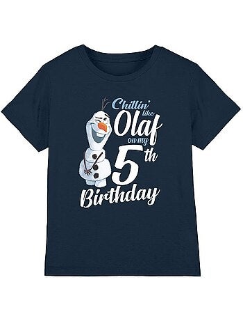 La Reine des Neiges - T-shirt OLAF (Occasion: 5ème anniversaire)
