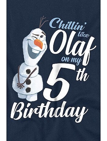 La Reine des Neiges - T-shirt OLAF (Occasion: 5ème anniversaire)