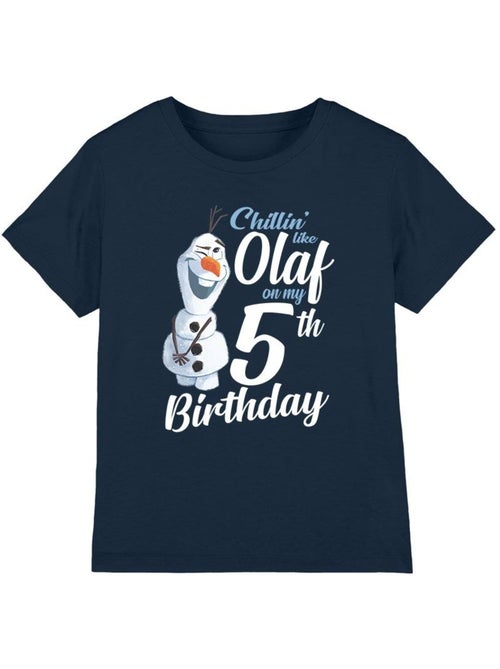 La Reine des Neiges - T-shirt OLAF (Occasion: 5ème anniversaire) - Kiabi
