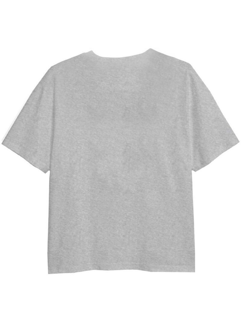La Reine des Neiges - T-shirt SISTERS FOREVER (Anna, Elsa) Gris chiné - Kiabi