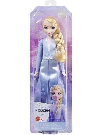 La reine des neiges 2-elsa-mattel poupée disney avec habillage et accessoires hlw48