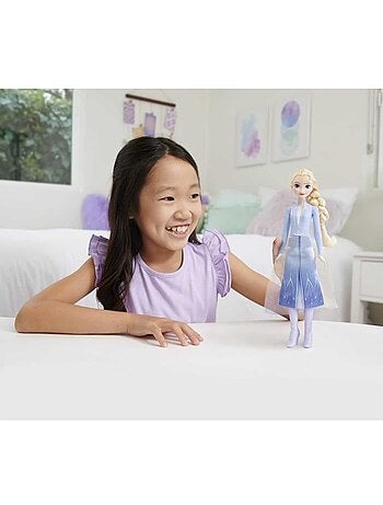 La reine des neiges 2-elsa-mattel poupée disney avec habillage et accessoires hlw48
