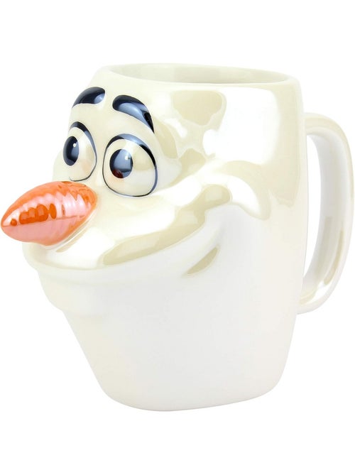 La Reine des Neiges II - Mug motif Olaf motif/style Façonné (Design/motif: Carotte, Cintré) - Kiabi