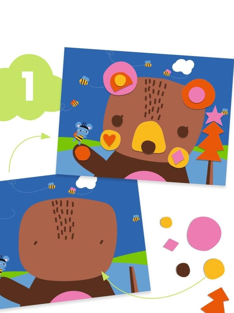 La souris et ses amis 6 activités créatives N/A - Kiabi