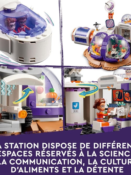 La station spatiale martienne et la fusée - Kiabi