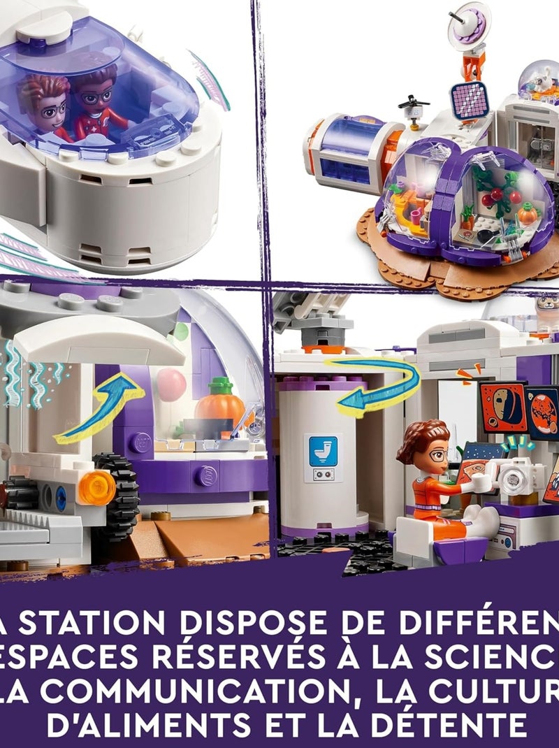 La station spatiale martienne et la fusée Multicolore - Kiabi