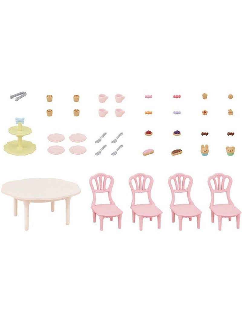 La table du goûter - Sylvanian Families - 5742 Jaune - Kiabi