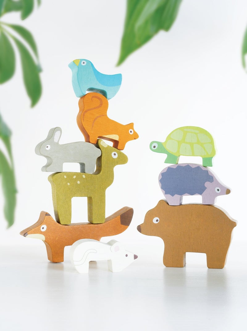 La tour des animaux de la forêt Blanc - Kiabi