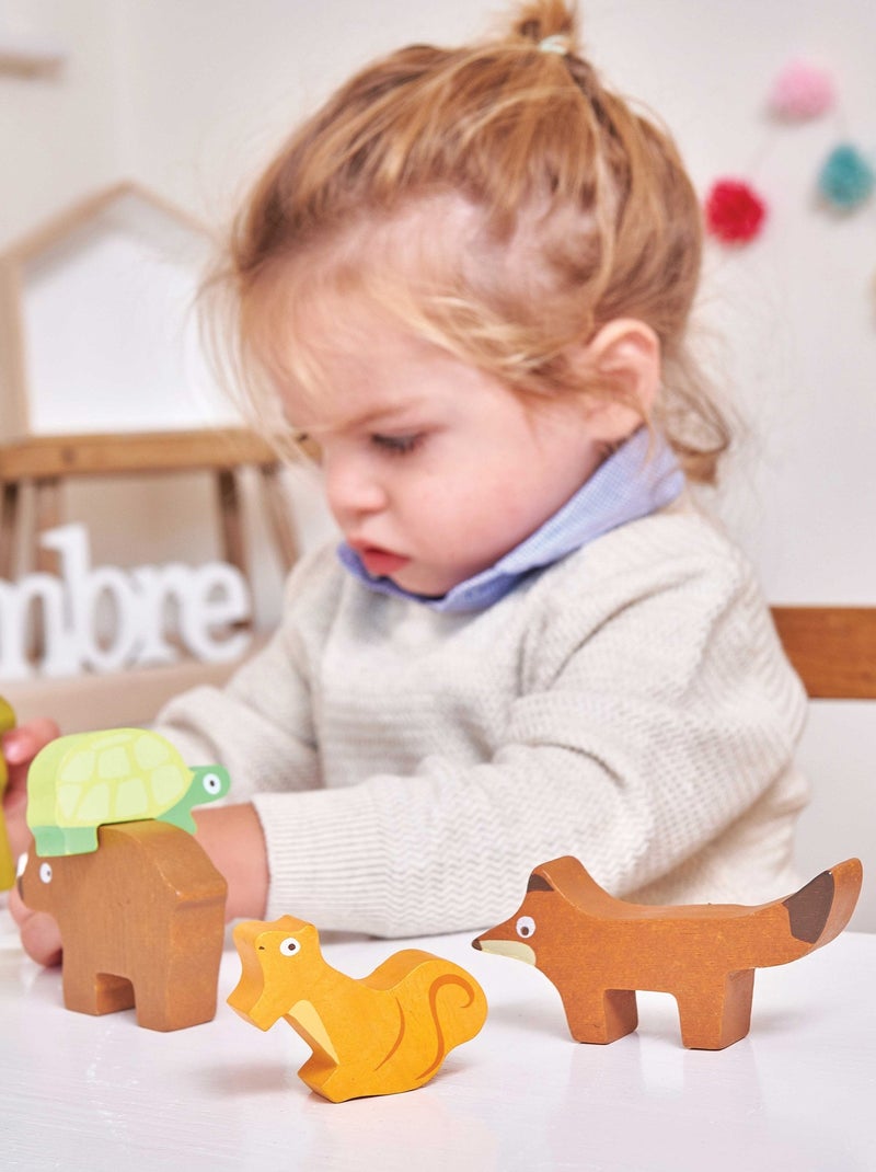 La tour des animaux de la forêt Blanc - Kiabi