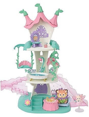 La tour des contes de fées - sylvanian families - 5858 - mini univers