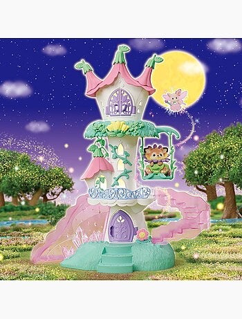La tour des contes de fées - sylvanian families - 5858 - mini univers