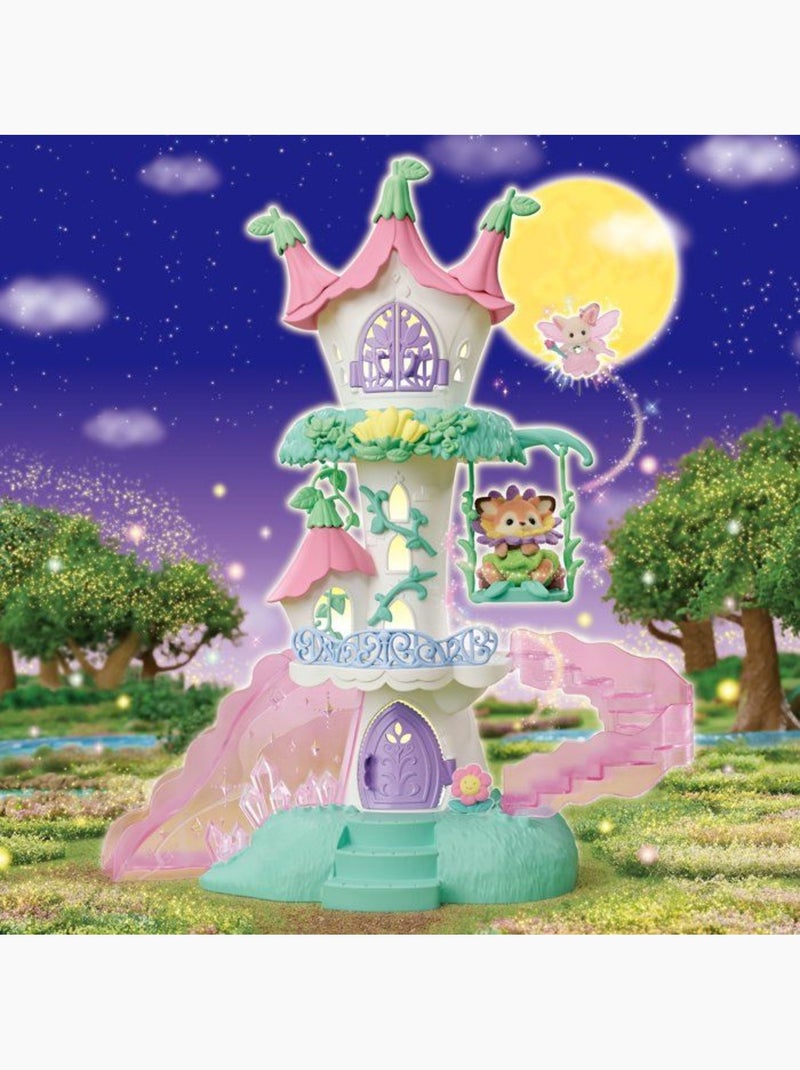 La tour des contes de fées - sylvanian families - 5858 - mini univers Multicolore - Kiabi