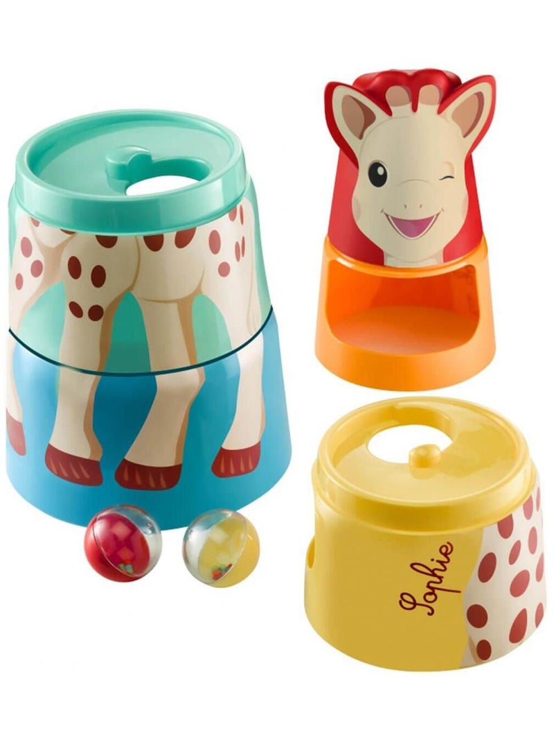 La tour géante de Sophie la girafe Multicolore - Kiabi