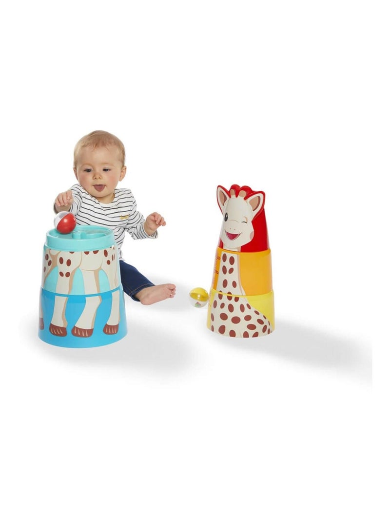 La tour géante de Sophie la girafe Multicolore - Kiabi