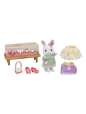 La Valisette De Mode Et Grande Soeur Lapin Neige - Sylvanian Families
