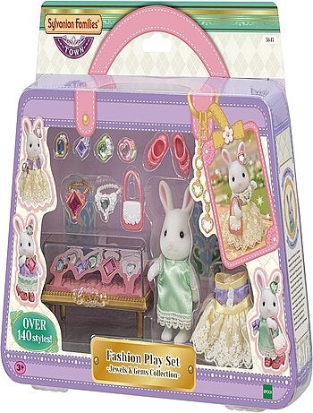 La Valisette De Mode Et Grande Soeur Lapin Neige - Sylvanian Families