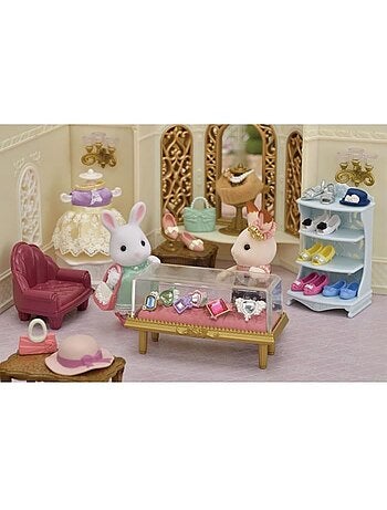 La Valisette De Mode Et Grande Soeur Lapin Neige - Sylvanian Families
