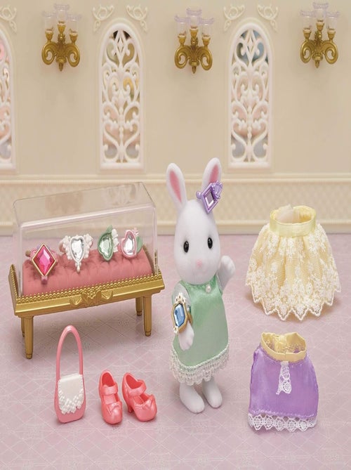 La Valisette De Mode Et Grande Soeur Lapin Neige - Sylvanian Families - Kiabi