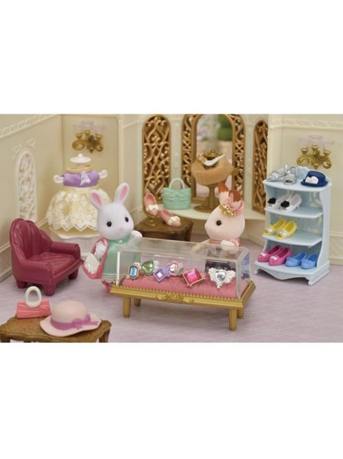 La Valisette De Mode Et Grande Soeur Lapin Neige - Sylvanian Families - Kiabi