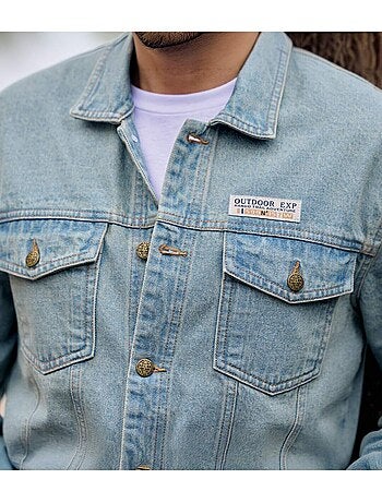La veste en jean authentique - atlas for men