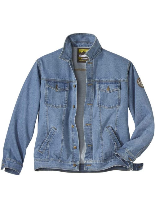 La veste en jean spring adventure  - atlas for men - Kiabi