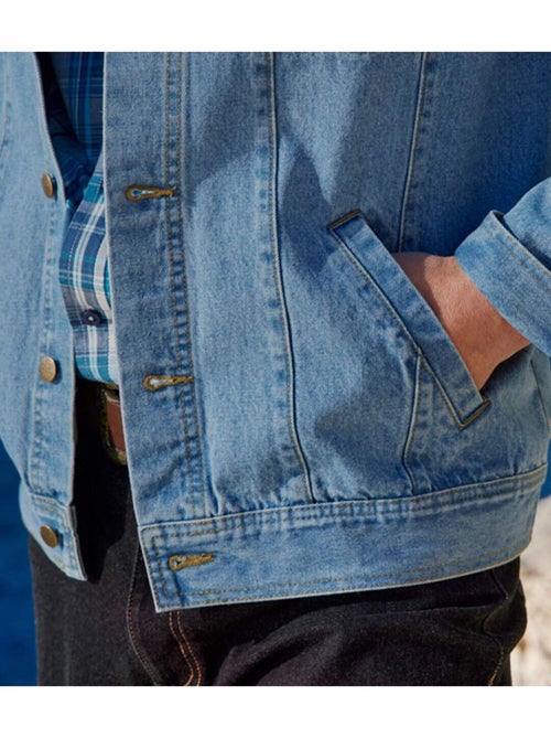 La veste en jean spring adventure  - atlas for men - Kiabi