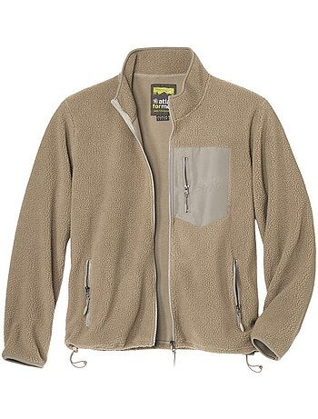 La veste sherpa maxi confort - atlas for men