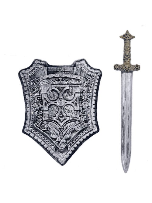 Labay | Accessoires déguisement enfant – Glaive et bouclier de chevalier Labay - Kiabi