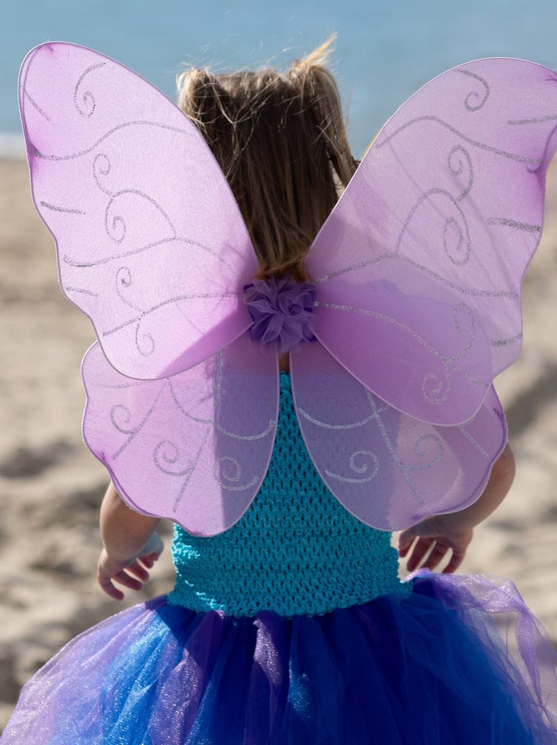Labay | Ailes de fée violettes enfant déguisement princesse Violet - Kiabi
