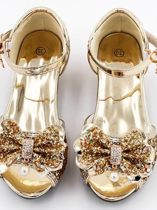 Labay | Chaussures de princesse enfant à talon pailletées pour déguisement - Kiabi
