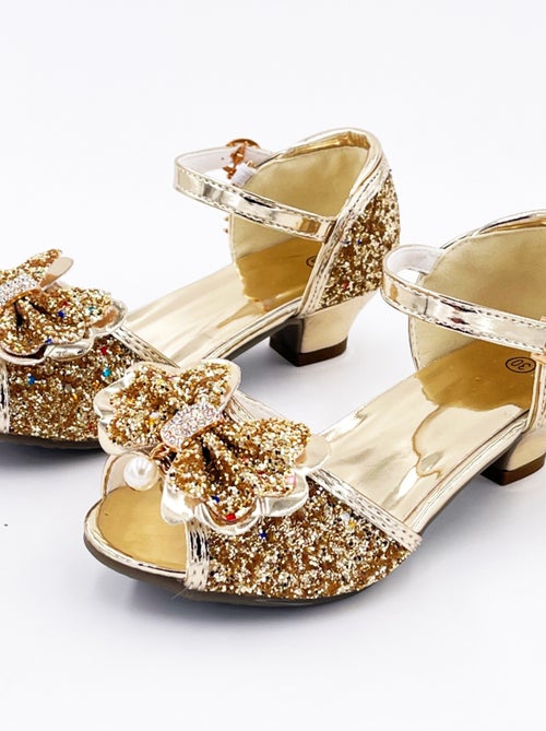 Labay | Chaussures de princesse enfant à talon pailletées pour déguisement - Kiabi