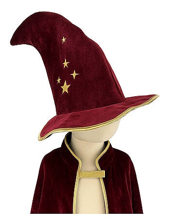 Labay | Déguisement enfant cape et chapeau de magicien Gandalf