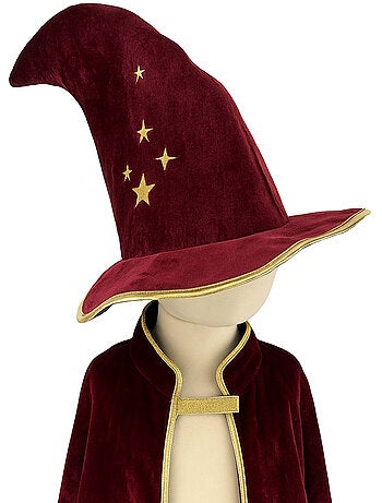 Labay | Déguisement enfant cape et chapeau de magicien Gandalf