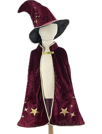 Labay | Déguisement enfant cape et chapeau de magicien Gandalf