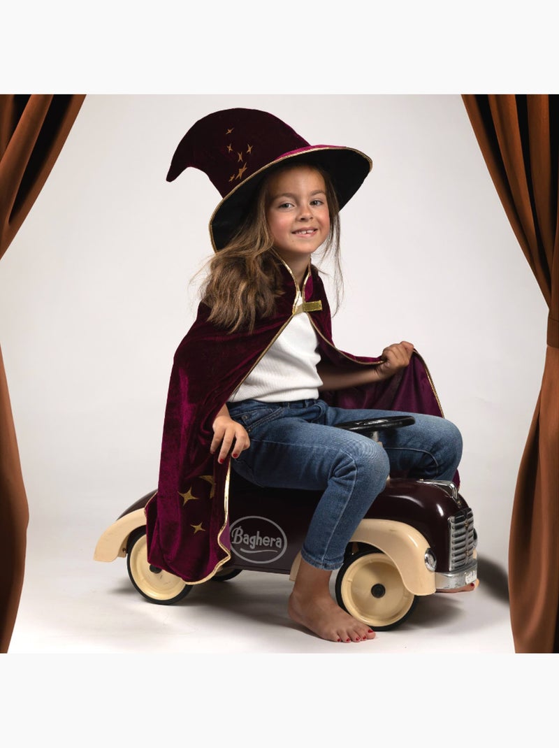 Labay | Déguisement enfant cape et chapeau de magicien Gandalf Rouge - Kiabi