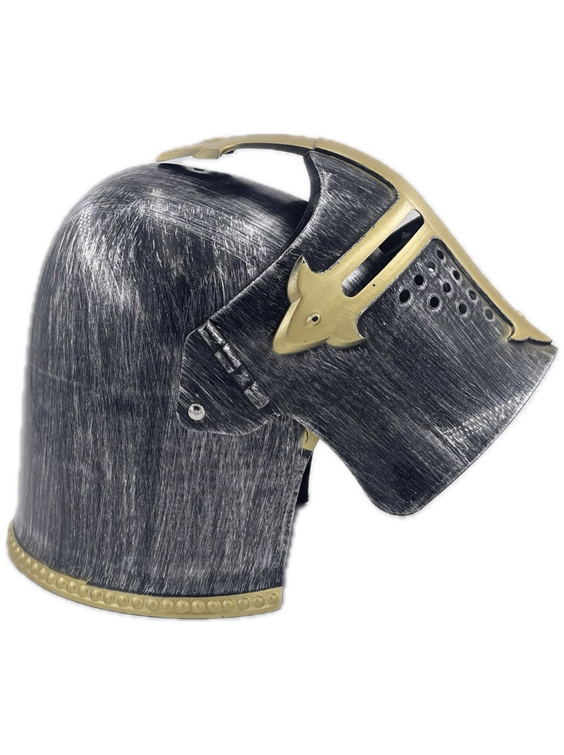 Labay | déguisement enfant – casque heaume de chevalier Gris - Kiabi