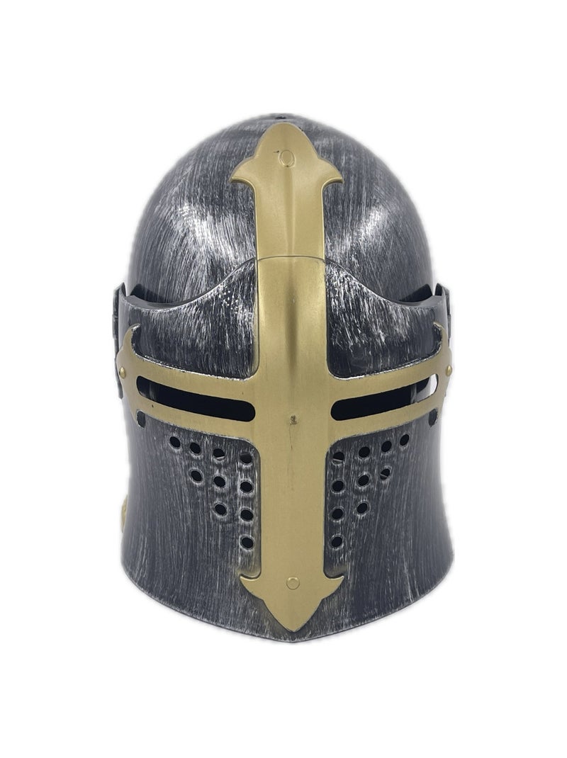 Labay | déguisement enfant – casque heaume de chevalier Gris - Kiabi