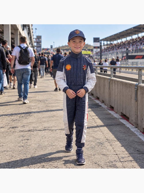 Labay | déguisement enfant pilote de course avec casquette - Kiabi