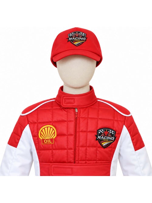 Labay | déguisement enfant pilote de course avec casquette - Kiabi