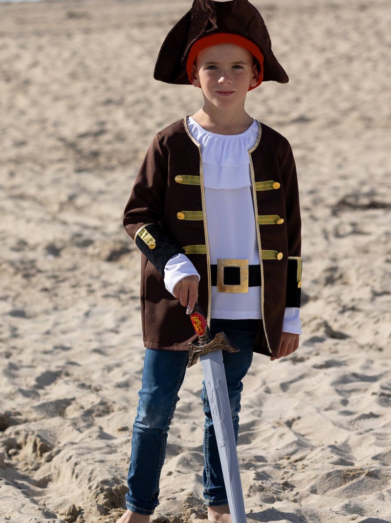 Labay | Déguisement enfant pirate Capitaine Kidd Marron chocolat - Kiabi