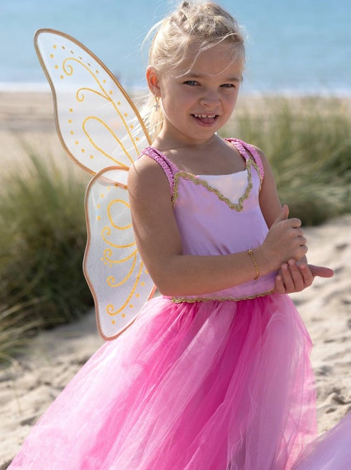 Labay | Déguisement enfant robe de fée Noa avec ailes dorées - Kiabi