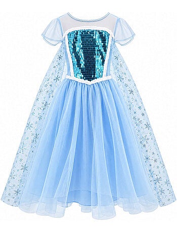 Labay | déguisement enfant robe de princesse elsa