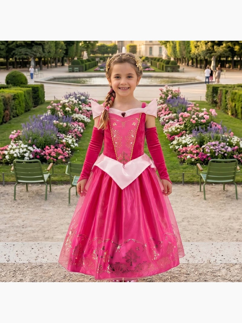 Labay | déguisement enfant robe de princesse sofia Rose - Kiabi