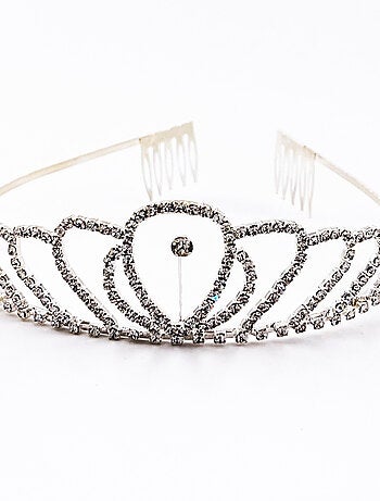 Labay | Diadème perle argenté enfant déguisement princesse Labay